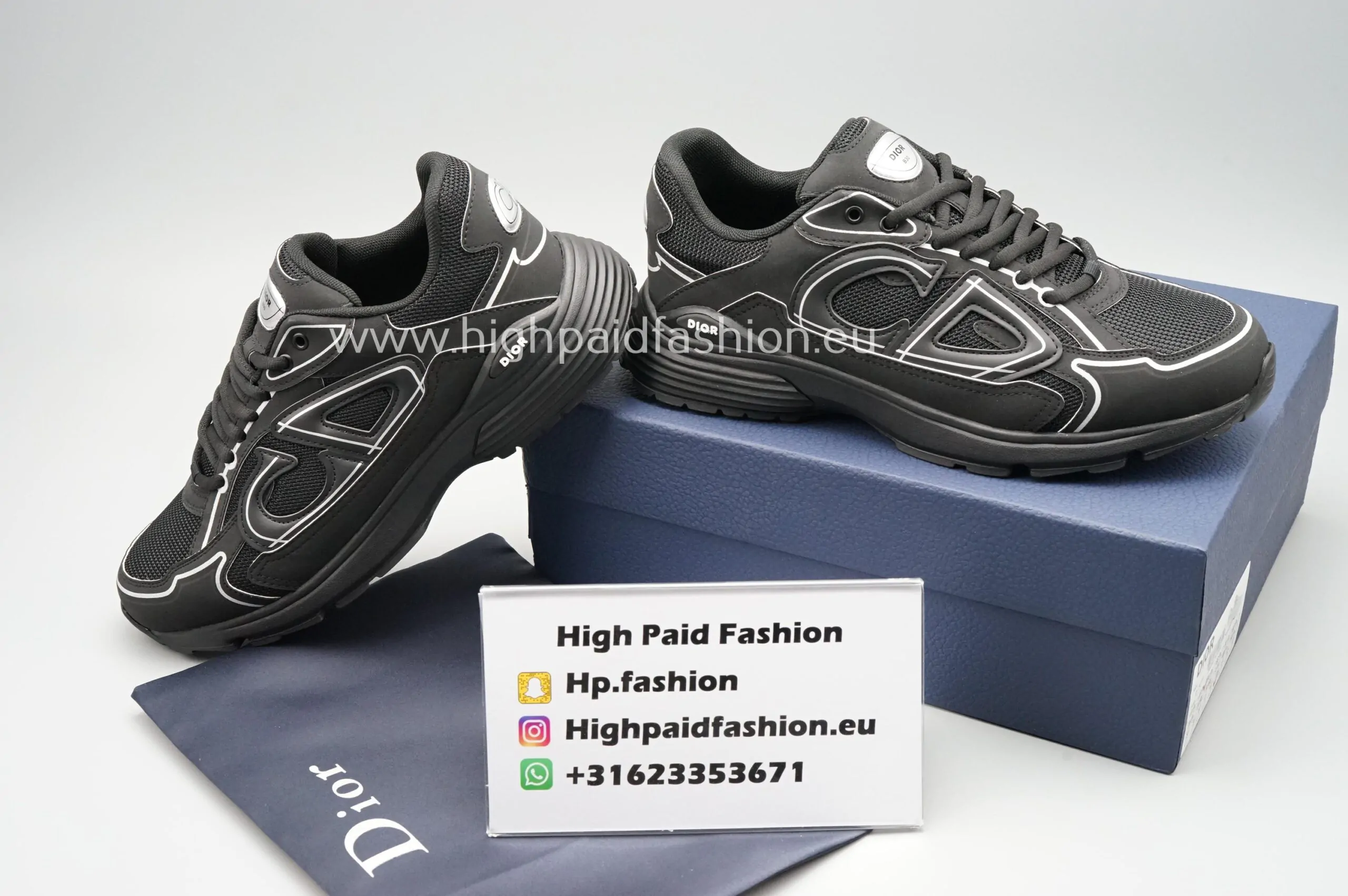 Dior B30 Black - Afbeelding 2