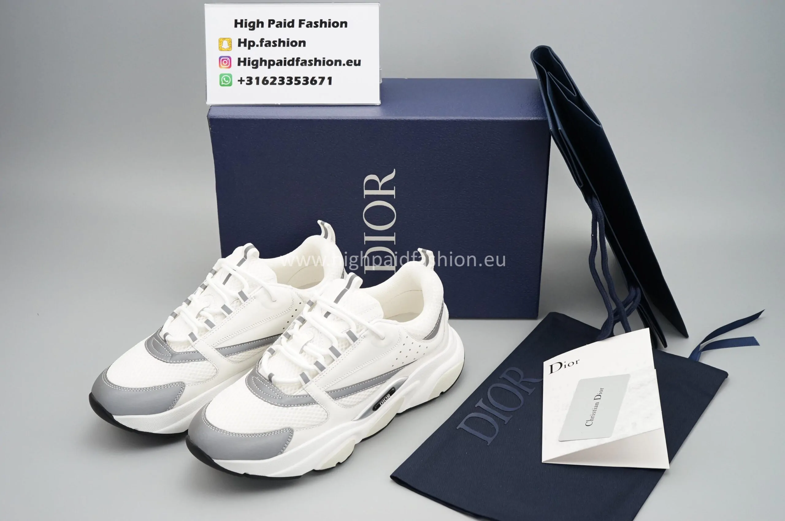 Dior B22 White Best Quality - Image 4