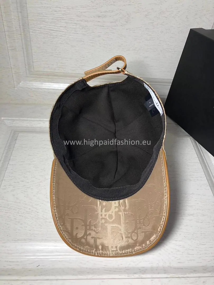 Dior Cap Brown - Afbeelding 3