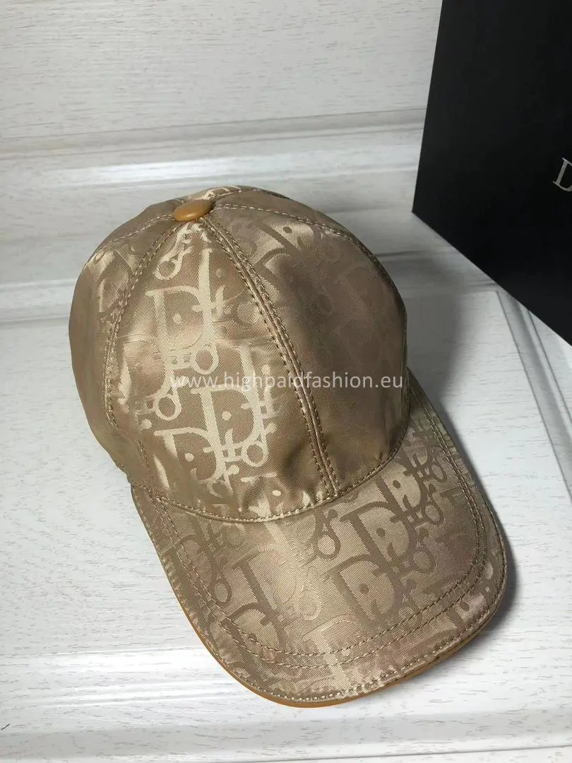 Dior Cap Brown - Afbeelding 4