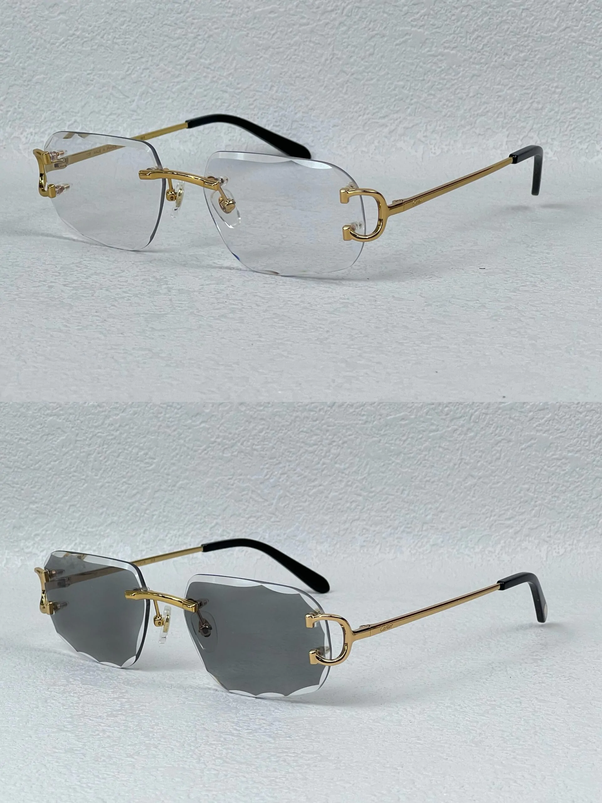 Cartier Zonnebril Goud CT0115