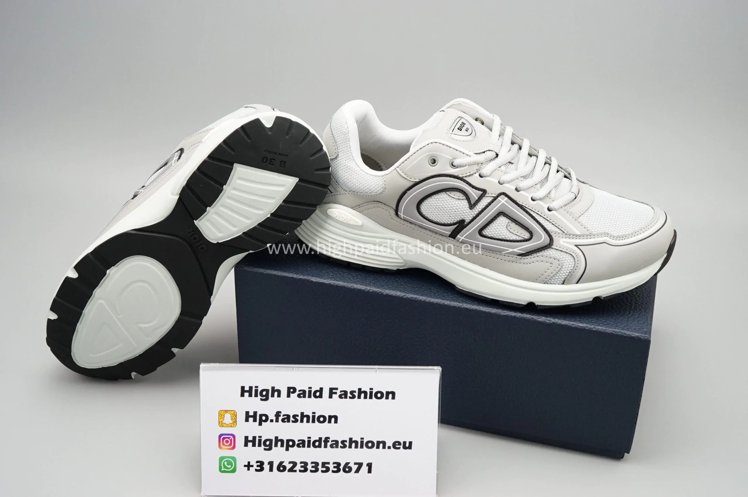 Dior B30 Grey - Image 3