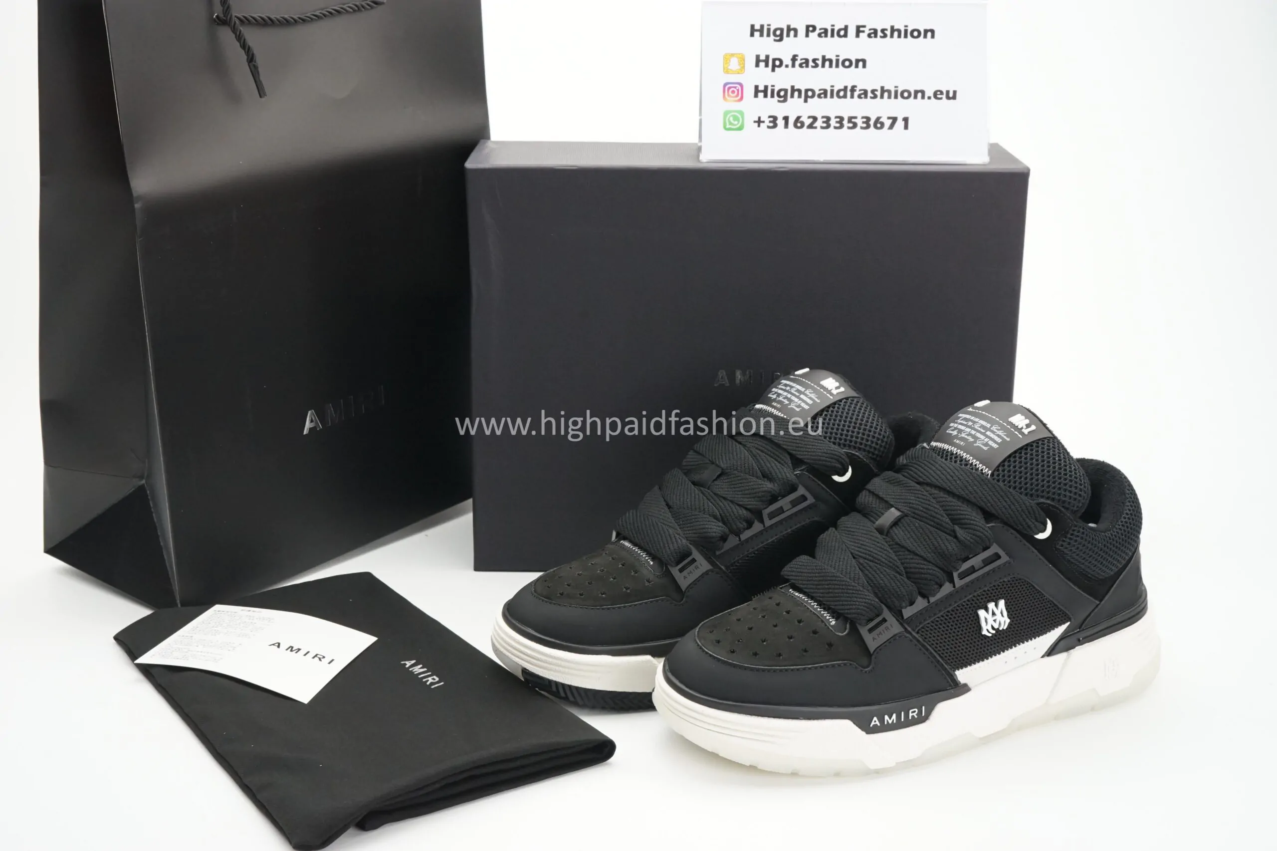 Amiri MA-1 Zwart - Afbeelding 2