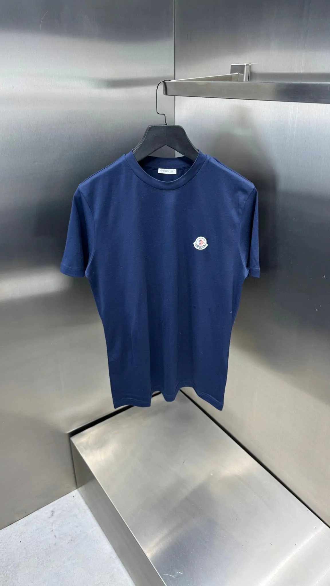 Moncler Shirt Donker Blauw