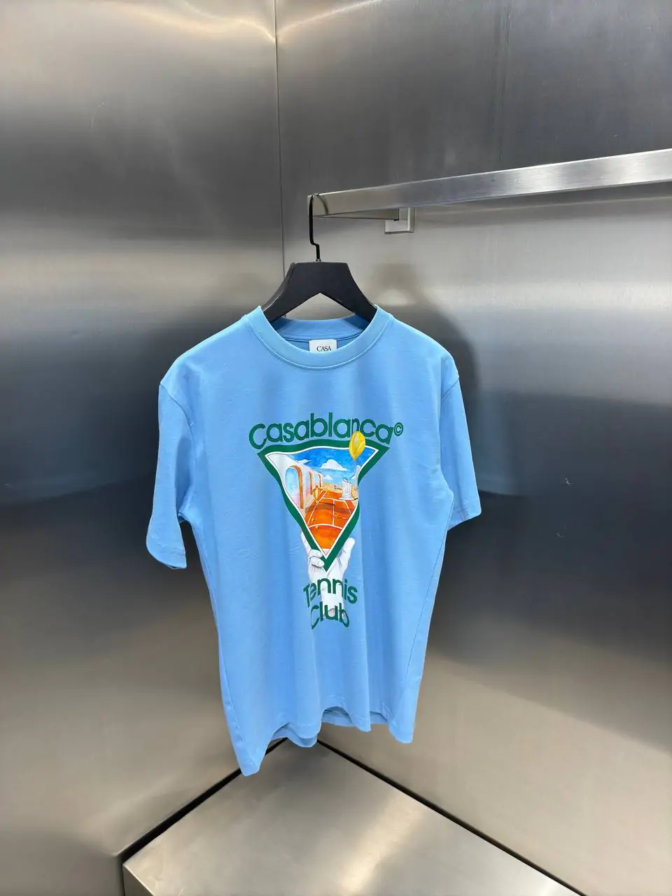 Casa Blanka Shirt Methaphysical Tennis Blauw