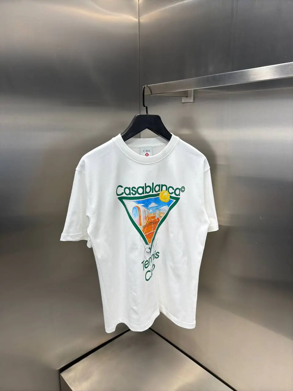 Casa Blanka Shirt Methaphysical Tennis  Wit