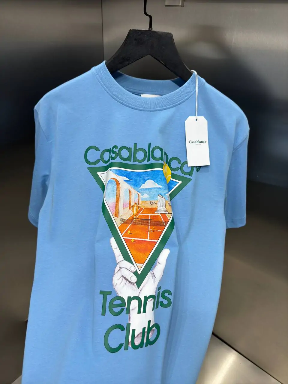 Casa Blanka Shirt Methaphysical Tennis Blauw - Image 2