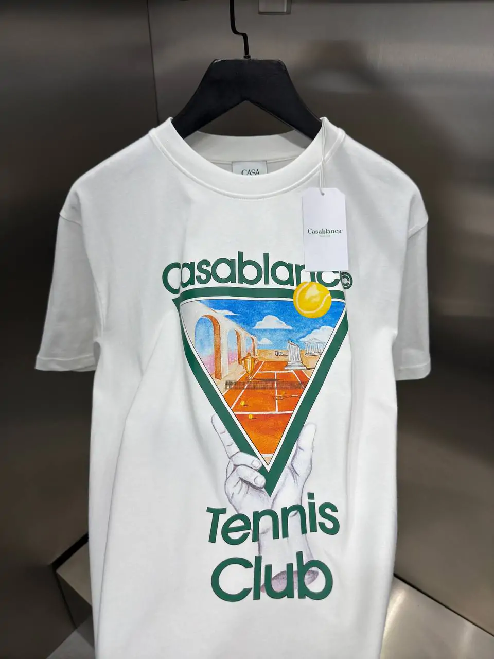 Casa Blanka Shirt Methaphysical Tennis  Wit - Afbeelding 2