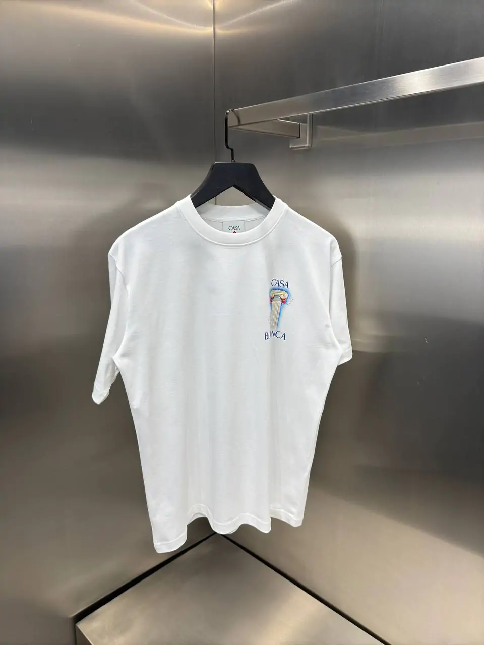 Casa Blanka Shirt Pilaar White