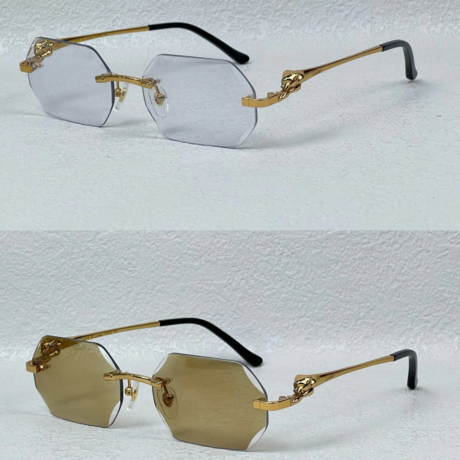 Cartier Zonnebril Goud CT02818