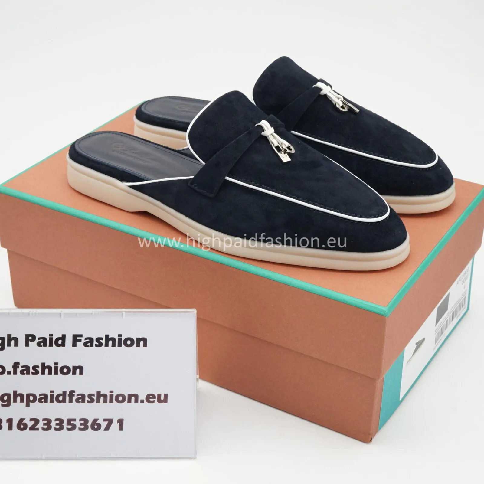Loro Piana Baboucha Charm Walk Sandels