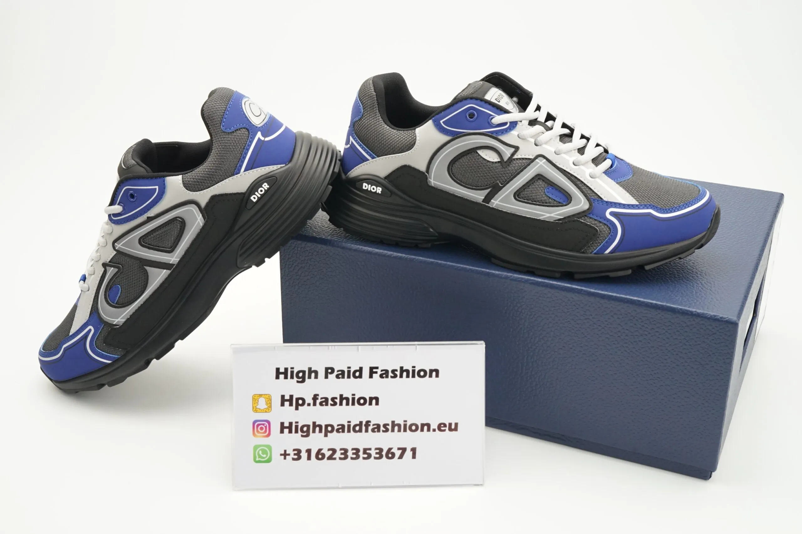 Dior B30 Purple Black Grey - Afbeelding 3