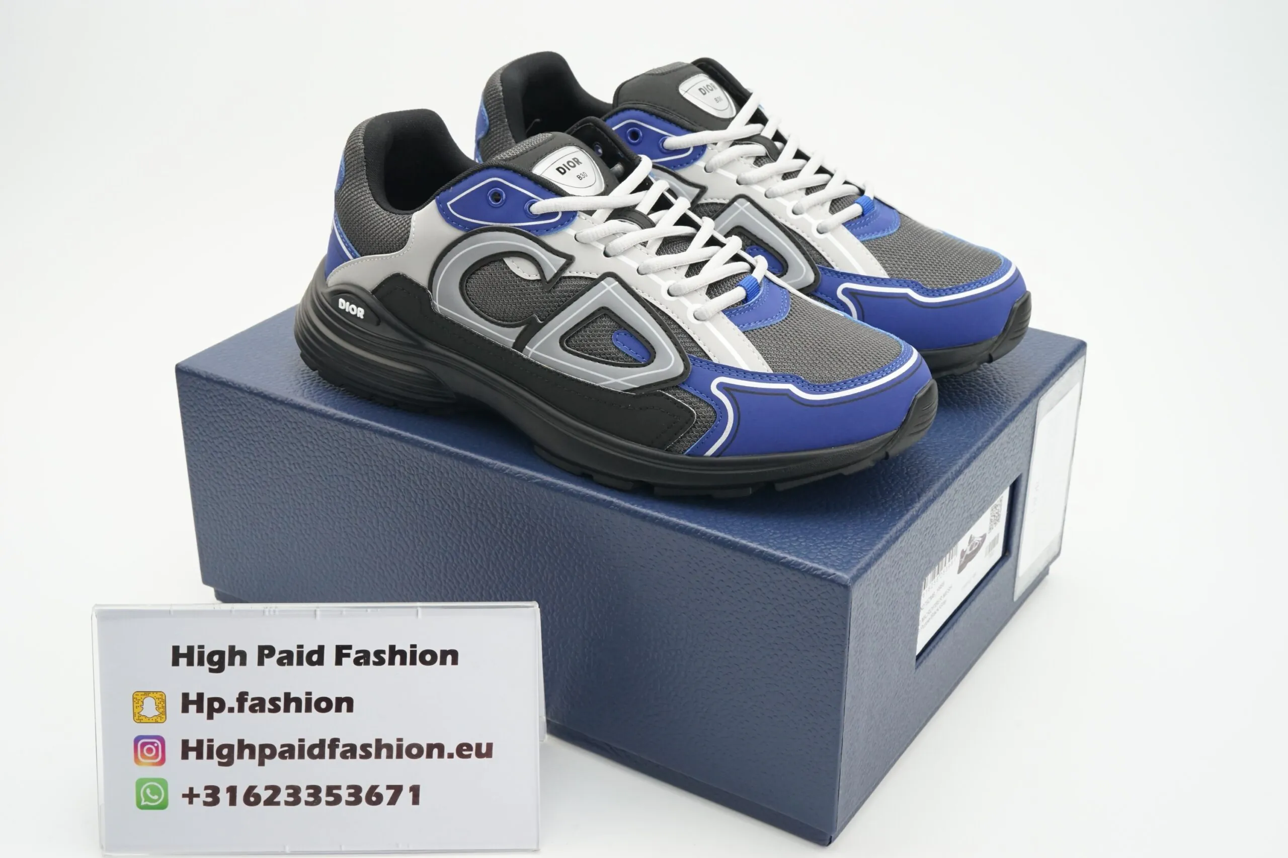 Dior B30 Purple Black Grey