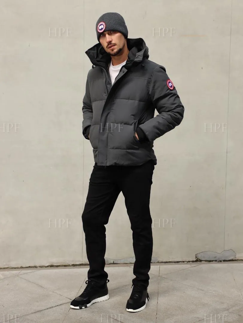 Canada Goose MacMillan Grey With Red Logo