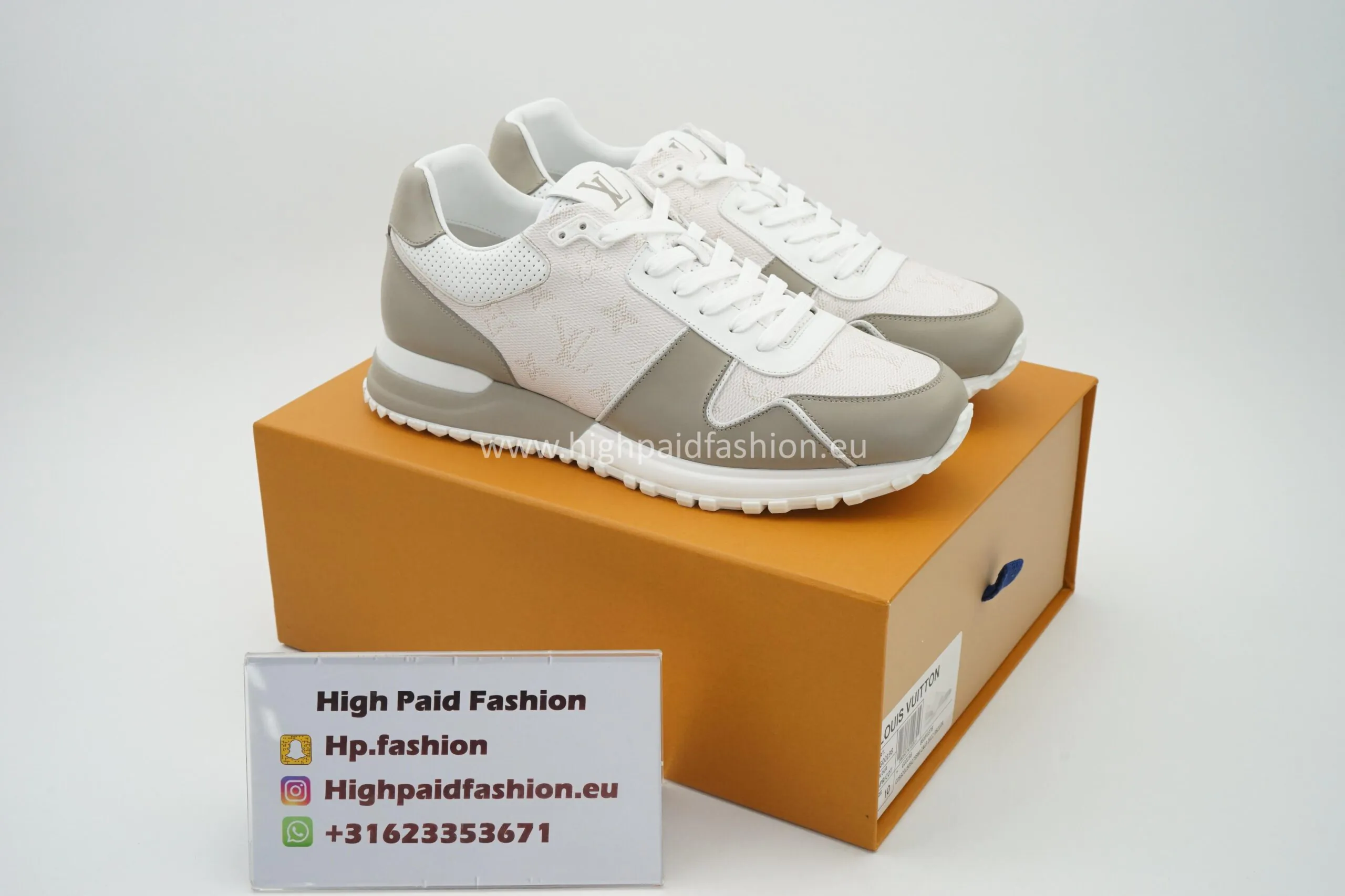 LV Run Away Sneaker Apricot